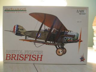 Eduard Limited Edition 1/48 Bristol Fighter Brishfish W/photoetched Parts 1118