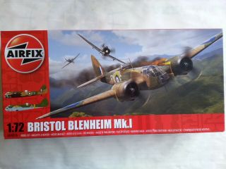 Bristol Blenheim Mk I In 1/72 Scale By Airfix (mold)