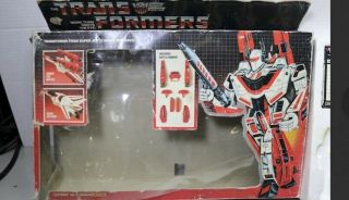 Vintage 1984 1985 Transformers G1 Jetfire Autobot as pictured 3