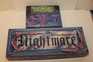 Nightmare 1 And 2 The Video Board Game By Chieftain