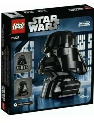 Lego Star Wars Darth Vader Bust 75227 - Celebration / Target Exclusive