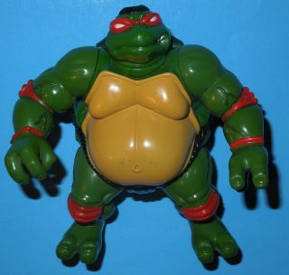 Vintage 1995 Teenage Mutant Ninja Turtles Sumo Raph Action Figure Tmnt Rare