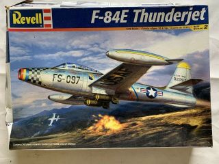 Revell Republic F - 84e Thunderjet 1:48 Aircraft Airplane Model Kit