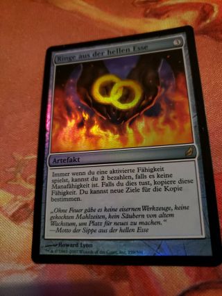 1x Rings Of The Brighthearth - Foil - German - Lp