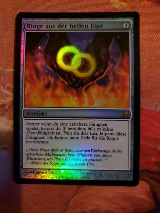 1x Rings of the Brighthearth - FOIL - German - LP 3
