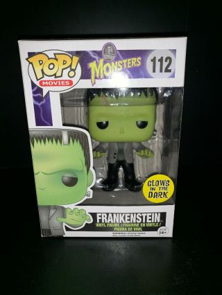 Monsters Frankenstein Glow Pop Vinyl