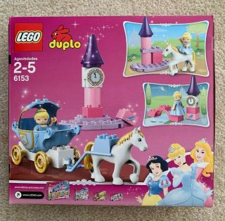 LEGO 6153 duplo Disney Princess Cinderella ' s Carriage NISB 6