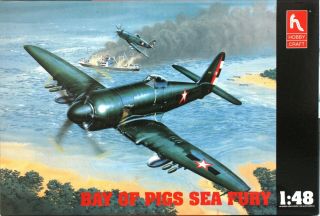 Hobby Craft 1/48 Scale Hawker Sea Fury " Bay Of Pigs "