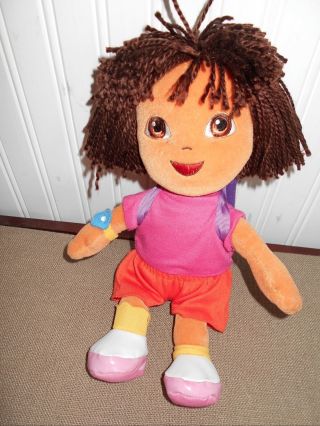 Ty Beanie Buddies Buddy Dora The Explorer Plush Doll Stuffed Toy