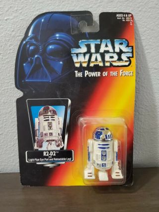 R2 - D2 Droid 1995 Star Wars Potf Power Of The Force Red Card