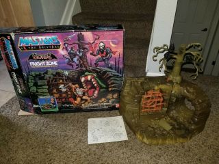 Motu Fright Zone 1985 Mattel Masters Of The Universe He - Man 90 Complete