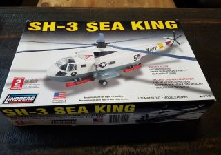 Lindberg 1/72 Scale Sh - 3 Sea King Helicopter