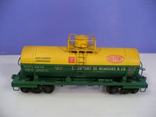 BRASS O Max Gray DuPont 36 ' Chemical Dome Tank Car C/P 5