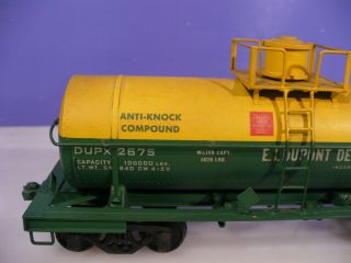 BRASS O Max Gray DuPont 36 ' Chemical Dome Tank Car C/P 6