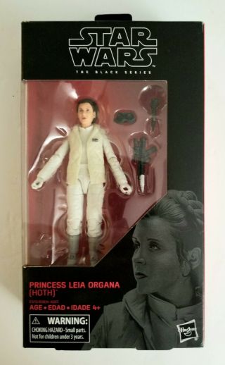 Star Wars Black Series 6 Inch - Princess Leia Hoth 75