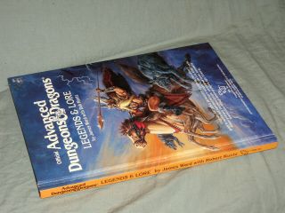 The AD&D 1st Ed - LEGENDS & LORE (RARE 1983 HARDBACK and EXC -) 4