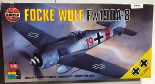 Airfix Focke Wulf Fw190 A - 8 1/48 Open 2 Kits ‘sullys Hobbies’