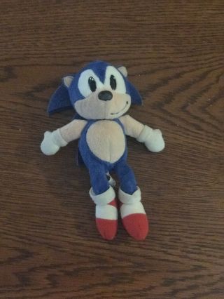Caltoy Vintage 1993 Sega Sonic The Hedgehog Stuffed Plush 8”