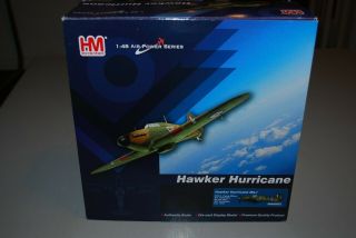 Hobby Master Ha8602 Hawker Hurricane Mk - 1 Raf 1:48 Diecast Plane