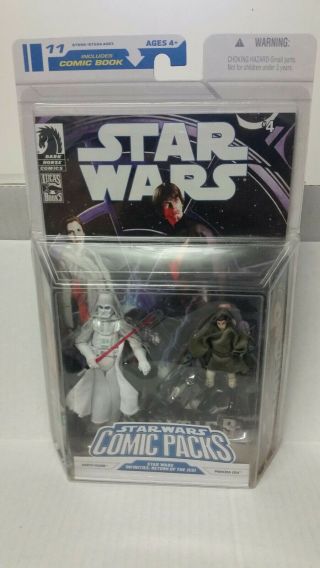 Star Wars Comic Pack Darth Vader White Princess Leia Moc Infinities Return Jedi