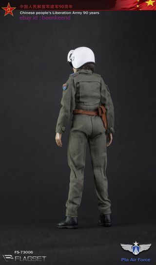 Flagset Fs73006 1/6 90th Anniversary Of The Chinese Air Force Female Pilot Toys 6