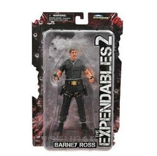 The Expendables 2 Barney Ross Action Figure By Diamond Select Opened