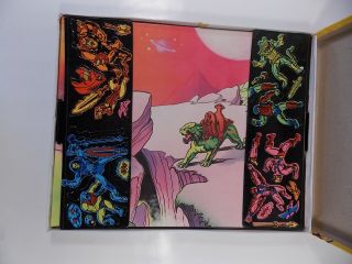 MASTERS OF THE UNIVERSE COLORFORMS DELUXE PLAY SET W/BOX 1983 MOTU HE - MAN 2