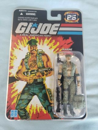 G.  I.  Joe 25th Anniversary Gung - Ho Foil Card Action Figure