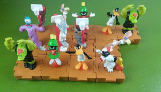13 Mcdonalds 1996 Space Jam Looney Tunes Nerdlucks Daffy Bugs Marvin Lola Taz