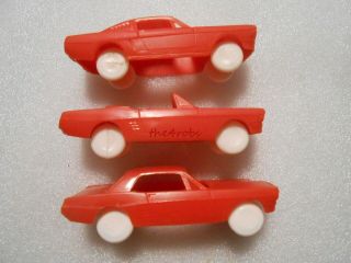 3 Styles F&f Mold 1966 Ford Mustang Post Cereal Premium Cars