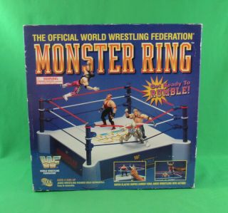 Vtg 1996 Jakks Pacific Official World Wrestling Federation Monster Ring