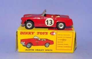 1961 - 1966 Dinky Toys No 112 Austin Healey Sprite