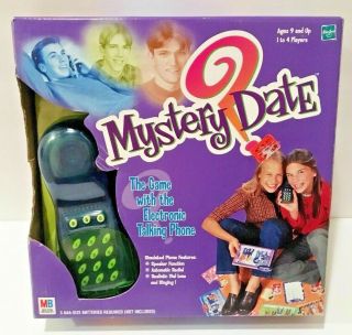 Mystery Date Electronic Talking Phone Game Hasbro Milton Bradley 2000 Complete