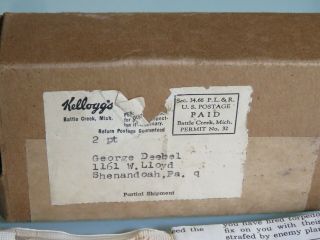 (2) 1960 ' s Kellogg ' s Cereal Premium Mail Away U.  S.  Navy PT Boat & Frogmen Toys 4
