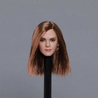 Delicate Painting 1/6 Scale Harry Potter Emma Watson Head Sculpt Fit 12 " B Style