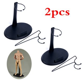 2x 1/6 U Type Action Figure Base Stand Holder Display Bracket For Hot Toys K8s2e