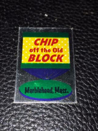 Cracker Jack Patch - Chip Off The Old Block