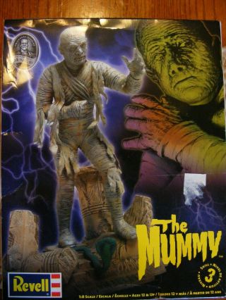 1:8 The Mummy Model By Revell Universal Studios 2009