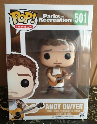 Funko Pop Vinyl - Television 501 Andy Dwyer - - Parks And Recreation