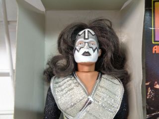 VINTAGE 1978 AUCOIN MEGO CORP KISS ROCK BAND ACE FREHLEY DOLL FIGURE W/ BOX 2