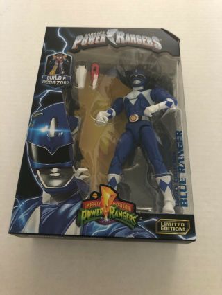 Mighty Morphin Power Rangers Legacy Blue Ranger 6 " Figure Mmpr Baf Megazord