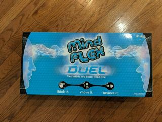 Mindflex Duel Game Mattel Mental Brainwave 1 - 2 Players Think It Move It