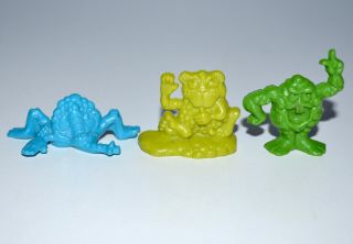 Vintage 1970s Freakies Cereal Premium Plastic Monster Figures