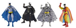 SDCC 2019 Mattel THE STRANGE LIVES OF BATMAN 4 - PACK Box Set DC Comics RARE 6
