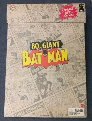 SDCC 2019 Mattel THE STRANGE LIVES OF BATMAN 4 - PACK Box Set DC Comics RARE 8