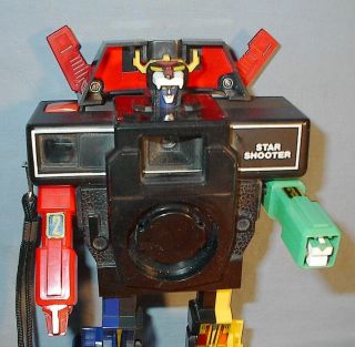 Vintage Transformer Voltron Star Shooter 110 Camera Impulse Ltd 1985 Very