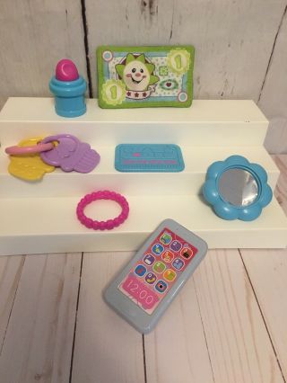 Fisher - Price Laugh & Learn My Pretty Learning Purse Replacement Parts Phone Keys