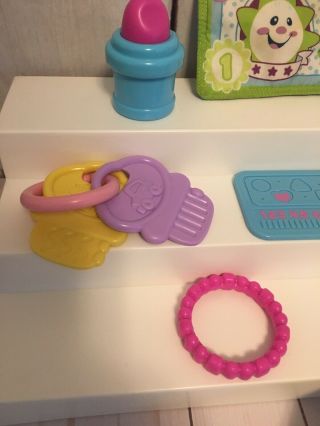 Fisher - Price Laugh & Learn My Pretty Learning Purse Replacement Parts Phone Keys 3