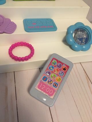 Fisher - Price Laugh & Learn My Pretty Learning Purse Replacement Parts Phone Keys 4