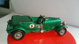 Very Rare Matchbox Models Of Yesteryear Y5 - 2 1929 4.  5 Litre Bentley Apple Green